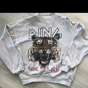 Anine Bing Cream Sweatshirt